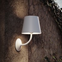 Zafferano Poldina 230V Lampada da Parete E27 per Esterno