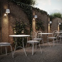 Zafferano Poldina 230V Wall Lamp E27 for Outdoor