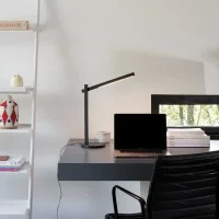 Ideal Lux Pivot Lampada Led da Tavolo Dimmerabile e Orientabile