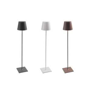 Zafferano Poldina 230V Lampada da Terra E27 con Cavo