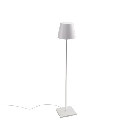 Zafferano Poldina 230V Lampada da Terra E27 con Cavo