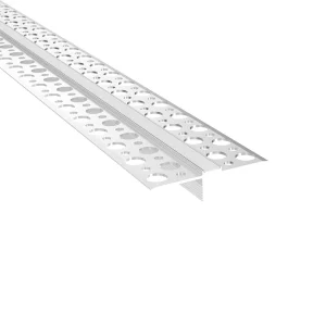Lampo Kit Miniprofilo Taglio di Luce ad Incasso 2 Metri Per Strisce LED