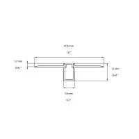 Lampo Recessed Light Cut Miniprofile Kit 2 Meters For LED Strips