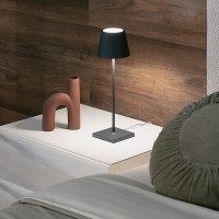 Zafferano Poldina 230V LED Table Lamp with Cable