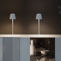 Zafferano Poldina 230V LED Table Lamp with Cable