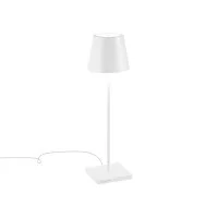 Zafferano Poldina 230V E27 Table Lamp with Cable