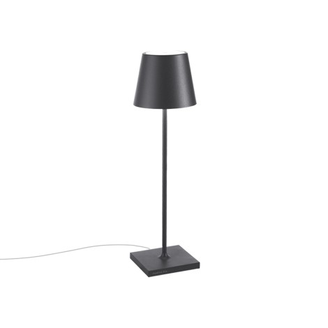 Zafferano Poldina 230V Lampada da Tavolo E27 con Cavo