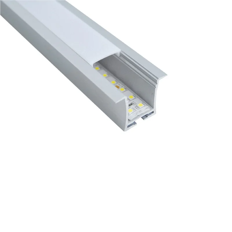 Lampo Profilo ad Incasso con Molle 2 Metri Per Strisce LED Lampo Profilo ad Incasso con Molle 2 Metri Per Strisce LED