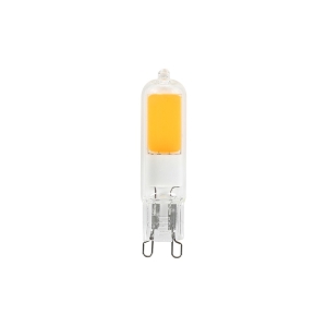 Duralamp Lampadina Bispina G9 DECO LED 2.2W 2700K in Vetro