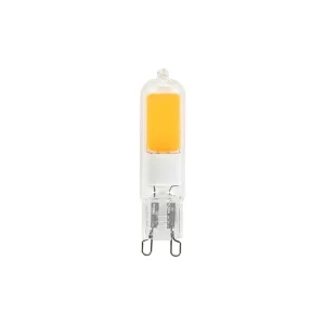 Duralamp Lampadina Bispina G9 DECO LED 2.2W 2700K in Vetro
