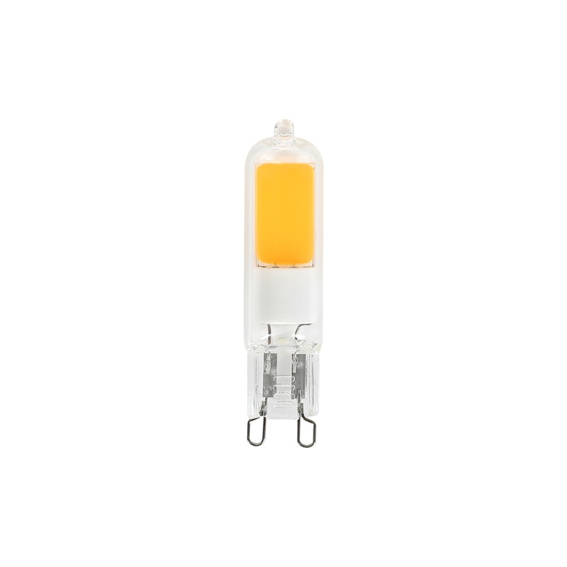 Duralamp Lampadina Bispina G9 DECO LED 2.2W 2700K in Vetro Duralamp Lampadina Bispina G9 DECO LED 2.2W 2700K in Vetro