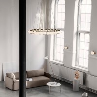 Astep Modello 2109/14 Lampada da Sospensione Sfere in Vetro Soffiato