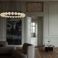 Astep Modello 2109/14 Lampada da Sospensione Sfere in Vetro Soffiato