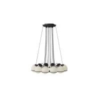 Astep Modello 2109/14 Lampada da Sospensione Sfere in Vetro Soffiato