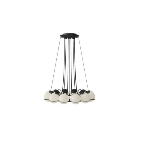 Astep Modello 2109/14 Lampada da Sospensione Sfere in Vetro Soffiato