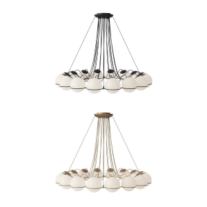 Astep Modello 2109/20 Lampada da Sospensione Sfere in Vetro Soffiato