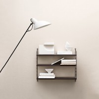 Astep VV Cinquanta Lampada da Terra Elegante con Riflettore Regolabile