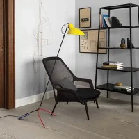 Astep VV Cinquanta Elegant Floor Lamp with Adjustable Reflector