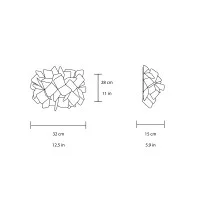 Slamp Clizia Applique Wall Lamp with Magnetic System