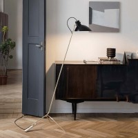 Astep VV Cinquanta Lampada da Terra Elegante con Riflettore Regolabile