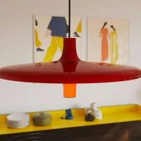 Martinelli Luce Avro Suspension Lamp with Schuko Socket Martinelli Luce Avro Suspension Lamp with Schuko Socket
