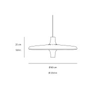 Martinelli Luce Avro Lampada da Sospensione con Presa di Corrente