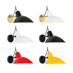 Astep VV Cinquanta Design Wall Lamp with Adjustable Reflector