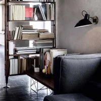 Astep VV Cinquanta Design Wall Lamp with Adjustable Reflector Astep VV Cinquanta Design Wall Lamp with Adjustable Reflector
