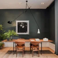 Astep VV Cinquanta Elegant Suspension Lamp with Adjustable Arms
