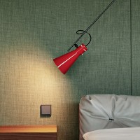 Astep VV Cinquanta Elegant Suspension Lamp with Adjustable Arms
