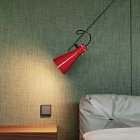Astep VV Cinquanta Elegant Suspension Lamp with Adjustable Arms