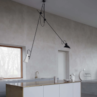 Astep VV Cinquanta Elegant Suspension Lamp with Adjustable Arms