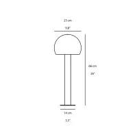 Oluce OTTO Adjustable Led Floor Lamp for Outdoor