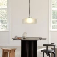 Astep Model 2050 Green Cast Suspension Lamp with Rod or Wire