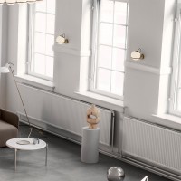 Astep Modello 237/1 Lampada da Parete Elegante con Diffusore a Sfera