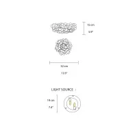 Slamp Clizia CW Mini Lampada LED da Soffitto o Parete