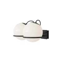 Astep Modello 237/2 Lampada da Parete Elegante con Diffusori a Sfera