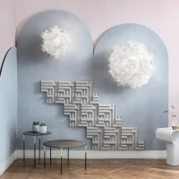 copy of Slamp Clizia CW Medium LED Ceiling or Wall Lamp