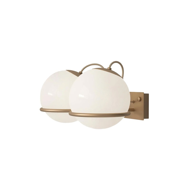 Astep Modello 238/2 Lampada da Parete Elegante Sferica