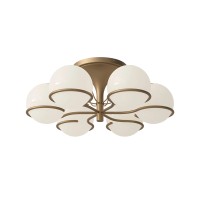 Astep Modello 2042 Lampada da Soffitto Elegante Circolare con Anelli