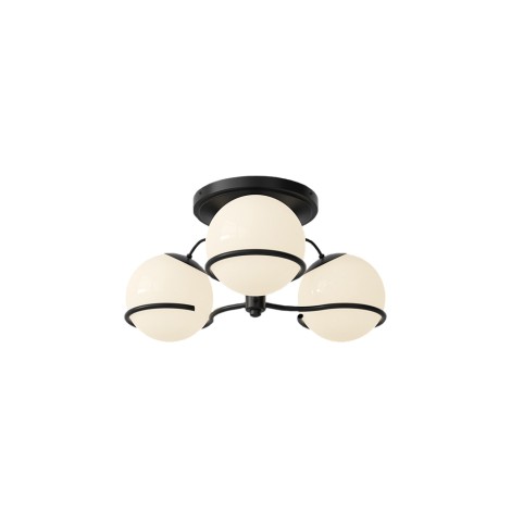 Astep Modello 2042 Lampada da Soffitto Elegante Circolare con Anelli