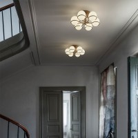 Astep Model 2042 Elegant Circular Ceiling Lamp with Rings
