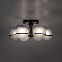 Astep Model 2042 Elegant Circular Ceiling Lamp with Rings