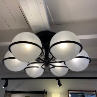 Astep Modello 2042 Lampada da Soffitto Elegante Circolare con Anelli