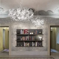 Slamp Clizia Medium Suspension LED Lamp with Magnetic System