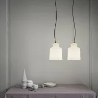 Astep SB Cinquantotto Lampada da Sospensione in Vetro Soffiato