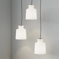 Astep SB Cinquantotto Fine Suspension Lamp in Blown Glass