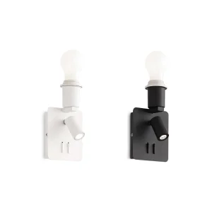 Ideal Lux Gea Applique Led a Doppia Emissione e Diffusore Orientabile