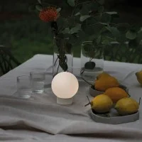Ideal Lux Sun Portable Battery Led Table Lamp for Outdoor