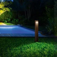 Ideal Lux Kurt Paletto da Terra Led per Esterno a Luce Calda o Neutra